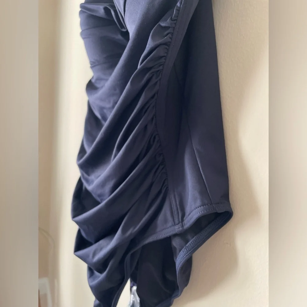 NEW Sea Level Essentials Twist Front A-DD Cup One Piece Swimsuit - Night Sky - Picture 7 of 11